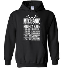 Load image into Gallery viewer, Mechanic Hourly Rate Hoodie
