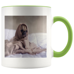 Cool Pug Mug Drinkware teelaunch Green 