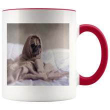 Load image into Gallery viewer, Cool Pug Mug Drinkware teelaunch Red 